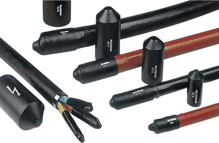 Produktbild HellermannTyton 1614-1-B5W2-PO-X-BK Spannungsfeste Endkappe 416-14047 (7.50 cm)