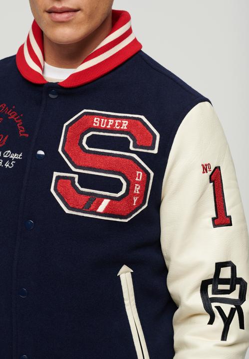 Immagine prodotto Superdry Bomber College Con Patch Varsity (M)