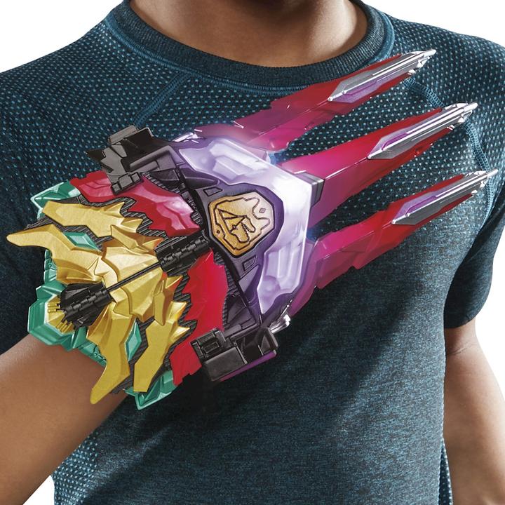 Actual product image Hasbro Power Rangers Dino Knight Morpher
