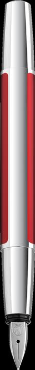 Produktbild Pelikan Roller PURA R40 Bordeaux Geschenkbox (Silber, Bordeaux, 1 x)