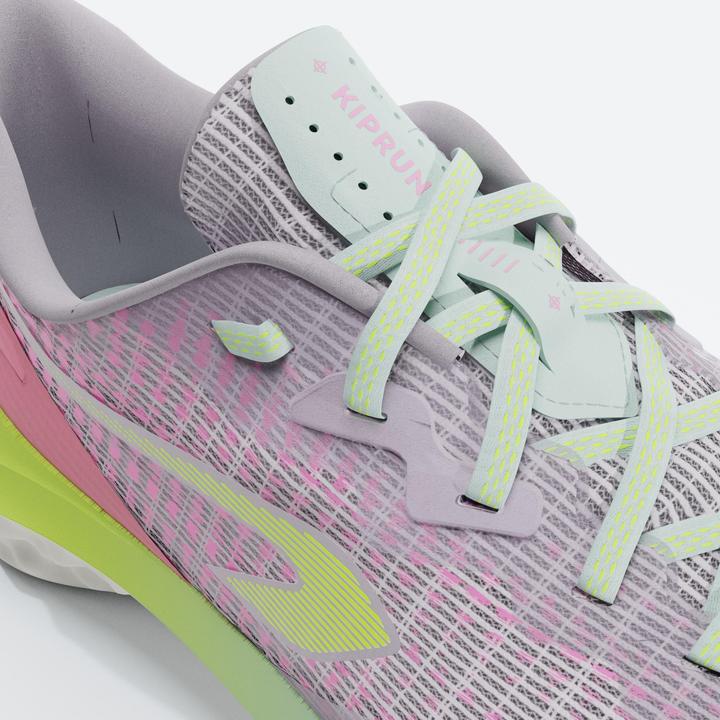 Actual product image Kiprun Laufschuhe Kinder - K500 Fast rosa/lila (38)