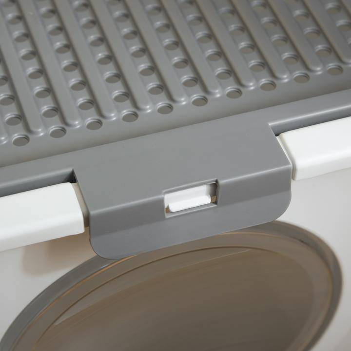 Actual product image PawHut Cat litter tray with scoop (Cat litter box closed)