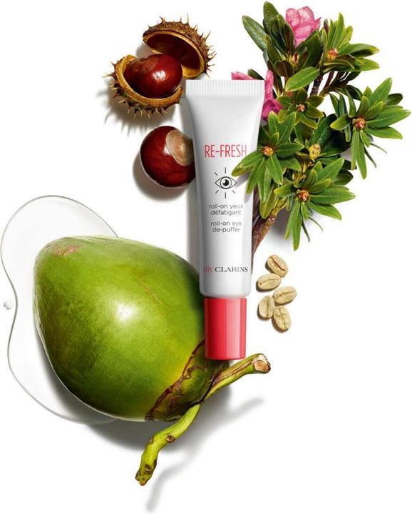 Actual product image MyClarins RE-FRESH Roll-On Eye De-Buffer (Roll-on, 15 ml, Day + Night)