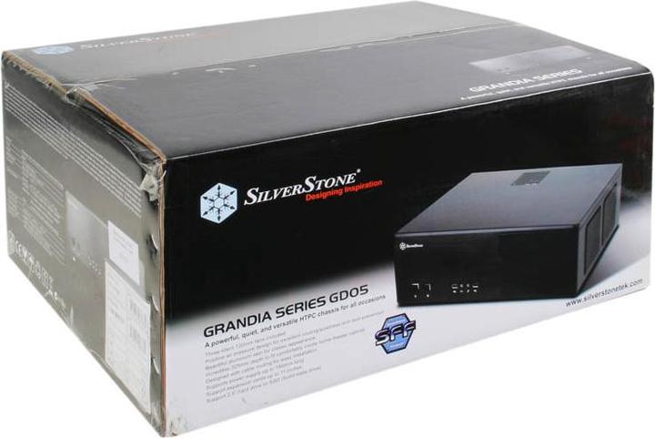 Actual product image Silverstone SST-GD05B Grandia (mATX, Mini-ITX)