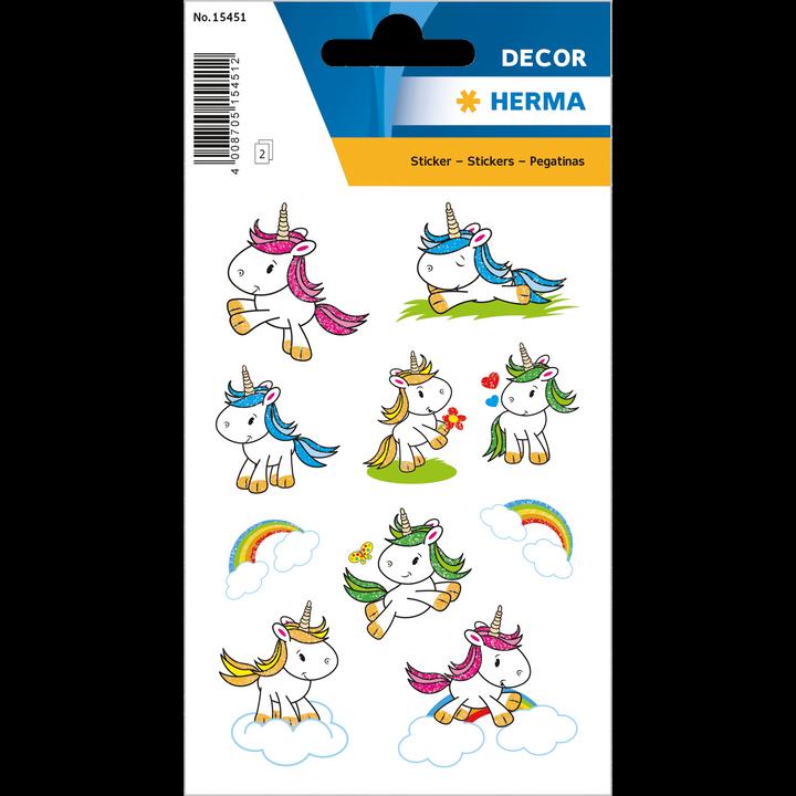 Actual product image HERMA Sticker unicorn