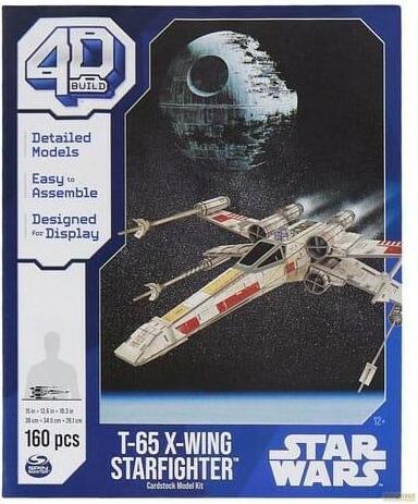 Produktbild Spin Master PUZZLE 4D StarWars XWing (160 Teile)