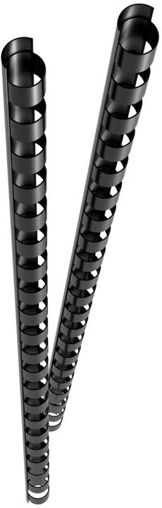 Genie 11181 Plastikbinderücken (A4 30 cm Kunststoff 6 mm 25 Blatt geeignet für alle Spiralb