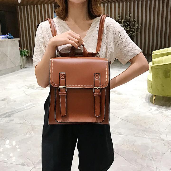 Immagine prodotto Only-Bags.Store Borsa vintage in pelle Pu Zaino Moda Satchel Alta qualità Borsa a tracolla per il tempo libero