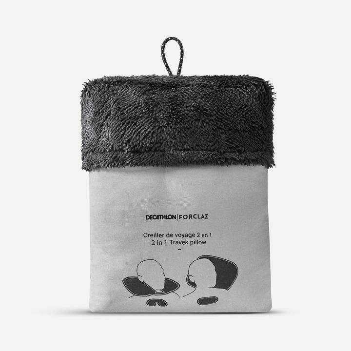 Actual product image Forclaz TRAVEL 500 (Head & neck pillow)
