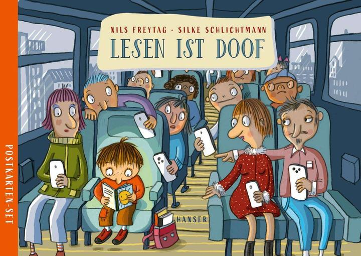 Image du produit Lesen ist doof Postkarten-Set (18 pcs)