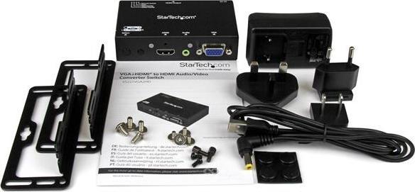 Actual product image StarTech HDMI + VGA Converter Switch