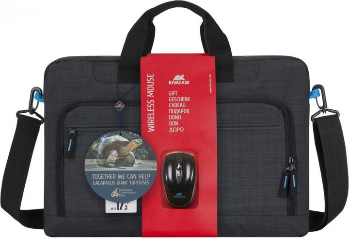 Image du produit Rivacase 8058 black Laptop Bag 17.3 +wireless mou (17.30", Universel)