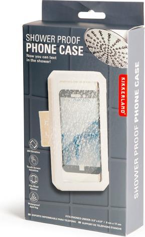 Actual product image Kikkerland Shower Phone Holder