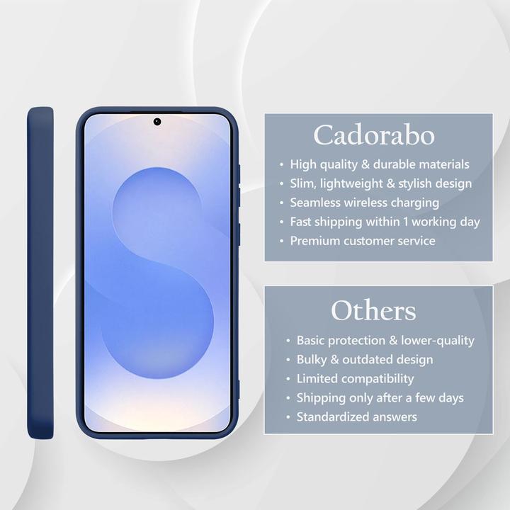 Produktbild Cadorabo Hülle für Samsung Galaxy S25 im Liquid Case Design (Samsung Galaxy S25)