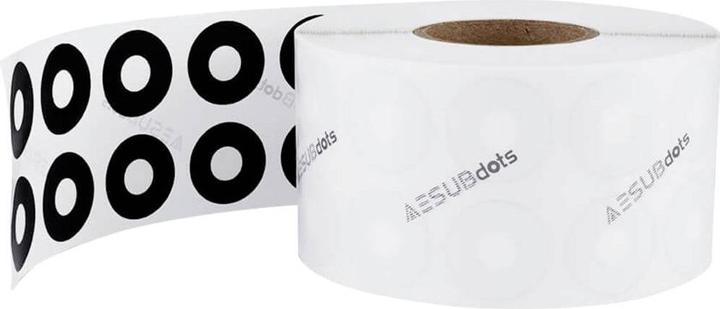 Produktbild Aesub Dots Markers Retro 6mm (Schwarz, 6 mm, 3000 x)