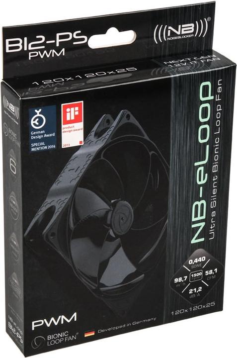 Produktbild Noiseblocker NB-eLoop B12-PS (120 mm, 1 x)