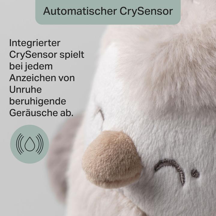 Produktbild Tommee Tippee Mini-Reiseeinschlafhilfe mit weissem Rauschen, CrySensor, USB aufladbar und waschmaschinenfest