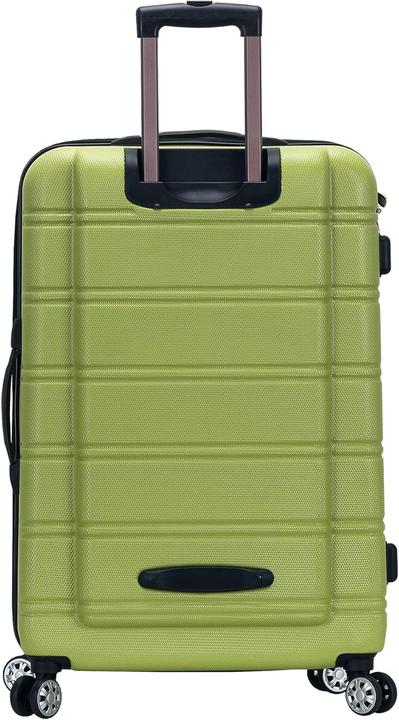 Immagine prodotto Rockland 2-teiliges Hartschalenkoffer Set F225 (93.60 l, Bagaglio a mano (fino a 50 litri), L (90 - 115l))