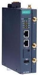 Actual product image Moxa UC-8220-T-LX-US-S - Arm Cortex-A7 dual-core 1 GHz IIoT gateway with integrated TPM module