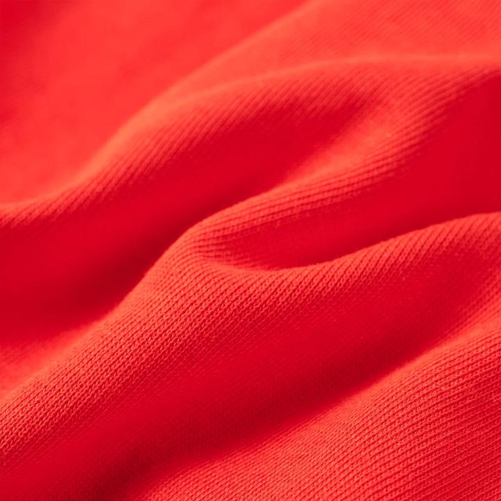 Immagine prodotto VidaXL Felpa con cappuccio per bambini rosso 128,Materiale: 92% cotone. 8 (128)