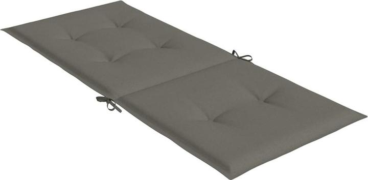 Produktbild VidaXL Hochlehner-Auflagen 2 Stk. Stoff (120 x 50 x 4 cm)