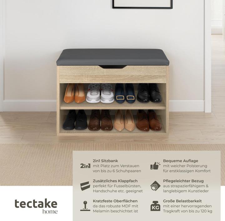 Produktbild tectake Phil (60 x 30 x 43.5 cm)