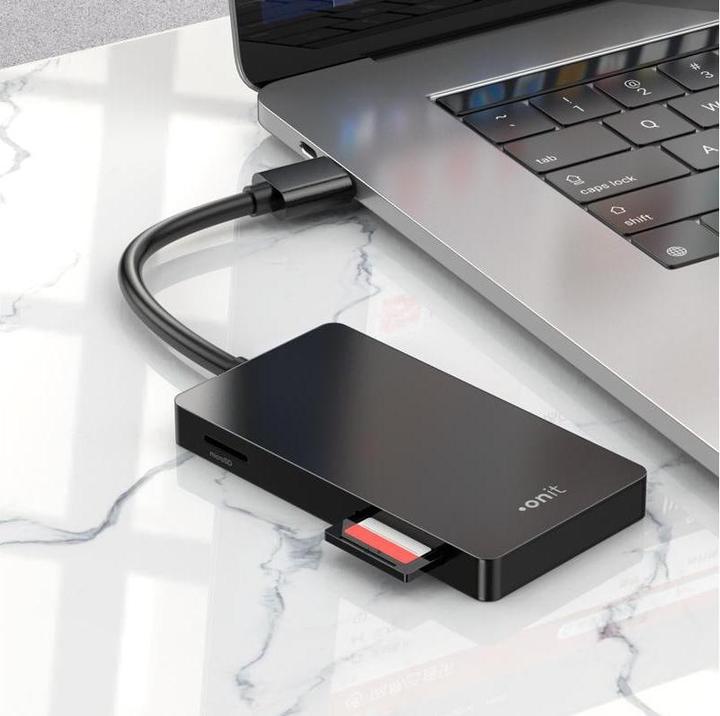 Image du produit Onit Lecteur de cartes externe USB-A 3-en-1 (USB 3.0)