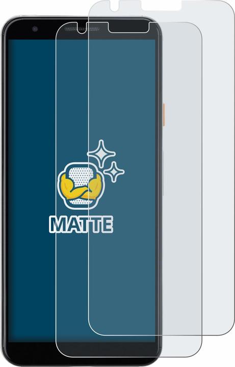 Actual product image BROTECT Protector Anti-Glare (2 Piece, Google Pixel 3a)
