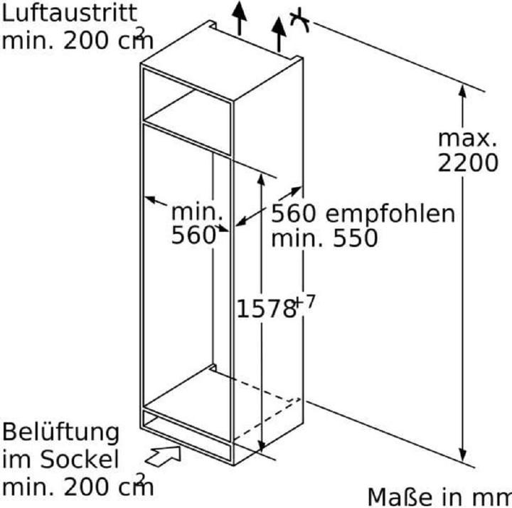 Produktbild Bosch Hausgeräte KIS77ADD0 (229 l)