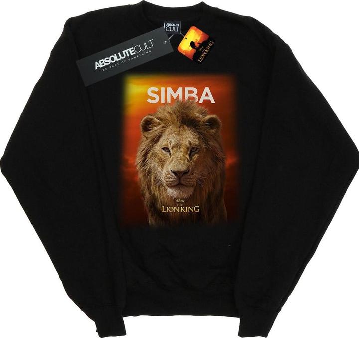 Disney The Lion King Movie Adult Simba Poster Sweatshirt Jungen