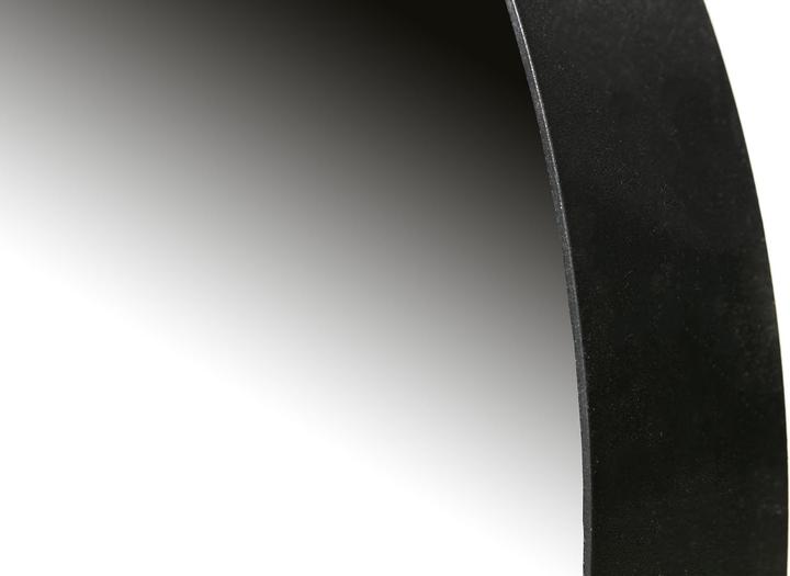 Productafbeelding Woood Spiegel Doutzen zwart rond 80 (Ø 80 cm)