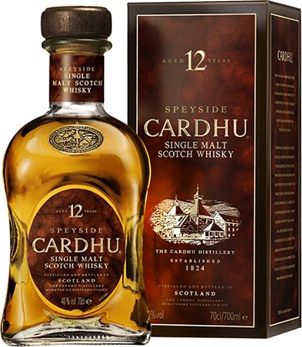 Immagine prodotto Cardhu 12 anni (Single Malt, Whisky scozzese, 1 x 70 cl)
