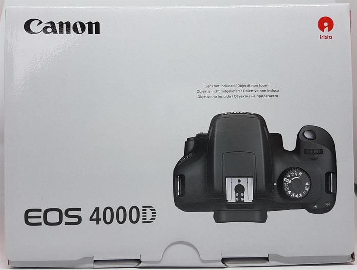 Produktbild Canon Eos 4000d - (Eu) (18.70 Mpx, APS-C / DX)