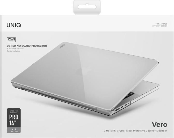 Image du produit Uniq Case Vero for MacBook Pro 14" M1-M4 (2021-2024) transparent (Apple)