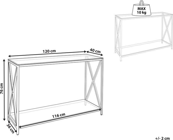 Actual product image Beliani Audet