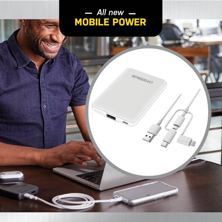 Produktbild OtterBox Power Bank Bundle (5000 mAh, 10.50 W, 18.50 Wh)
