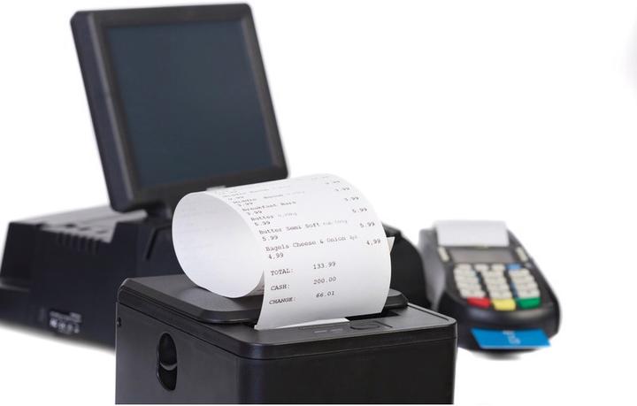 Actual product image Exacompta Thermorolle für Kreditkartenabrechnungsgeräte, Registrier- und Computerkassen