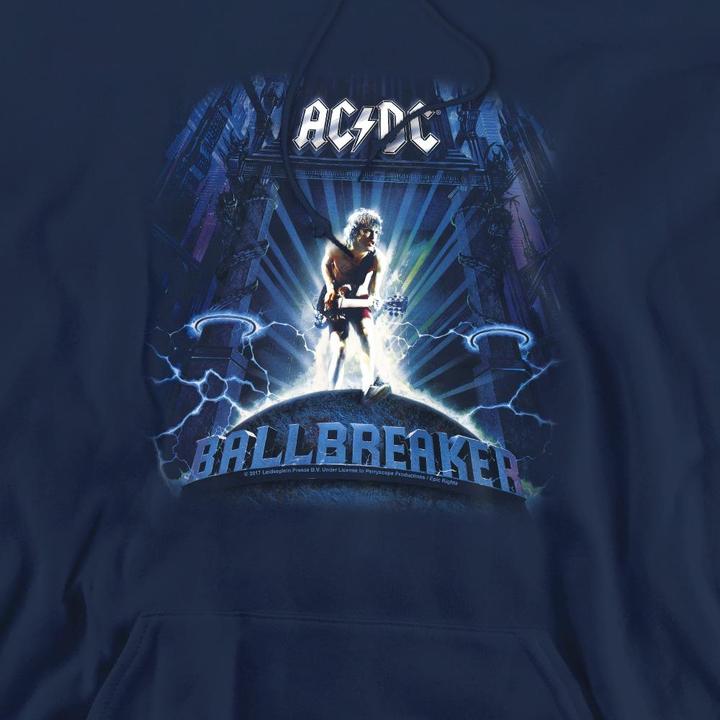 Immagine prodotto AC/DC Ballbreaker Felpa con Cappuccio Uomo (XL)