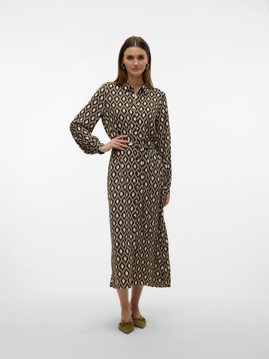 Produktbild Vero Moda VMVARIA Langes Kleid Hemdblusenkleid (S)