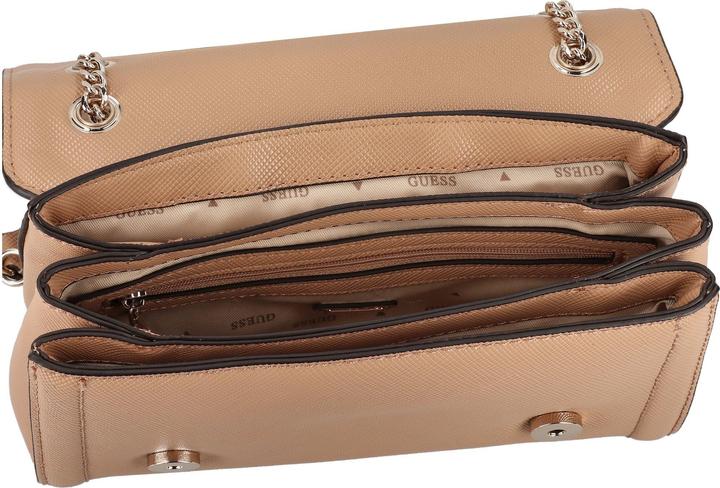 Actual product image Guess Noelle Convertible Xbody Flap Damentasche Braun