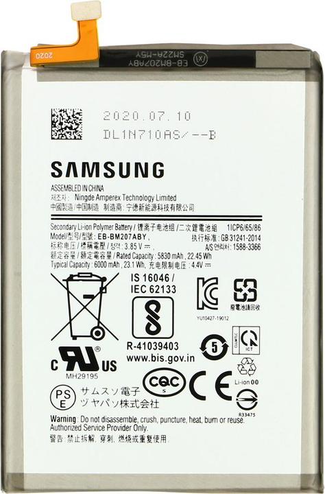 Image du produit Samsung EB-BM207ABY Batterie 6000 mAh