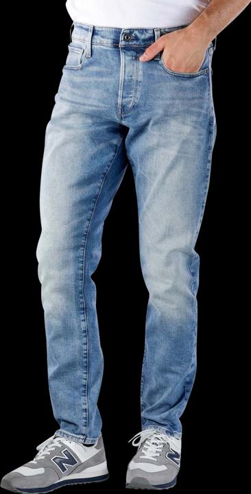 Immagine prodotto G-Star 3301 Straight Tapered Jeans Elto Stretch indigo invecchiato (W30/L34)