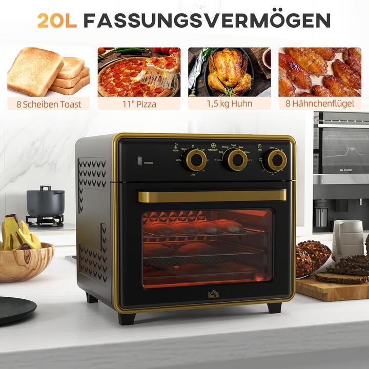Produktbild Homcom Minibackofen