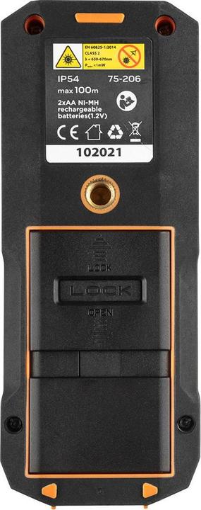 Produktbild Neo Tools Laser rangefinder, distance 100 m, IP54 (100 m)