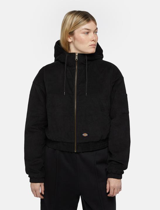 Immagine prodotto Dickies Giacca Con Cappuccio In Velluto A Coste Nera (XS)