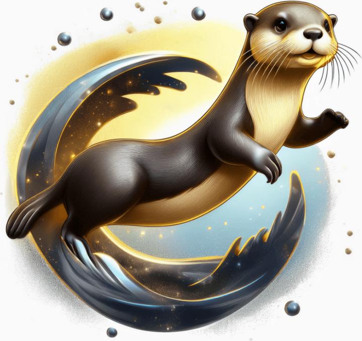 Produktbild Bügelbilder Bügelbild Otter