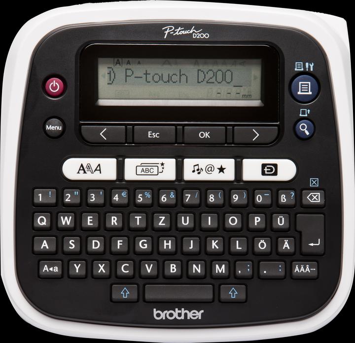 Produktbild Brother P-Touch D200BWZG1