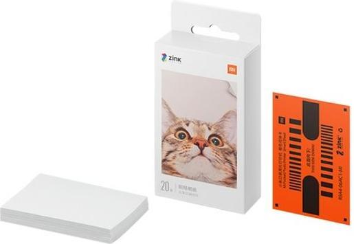 Image du produit Xiaomi Papier pour imprimante photo portable Mi (287 g/m², 50 x 76 mm, 20 x)