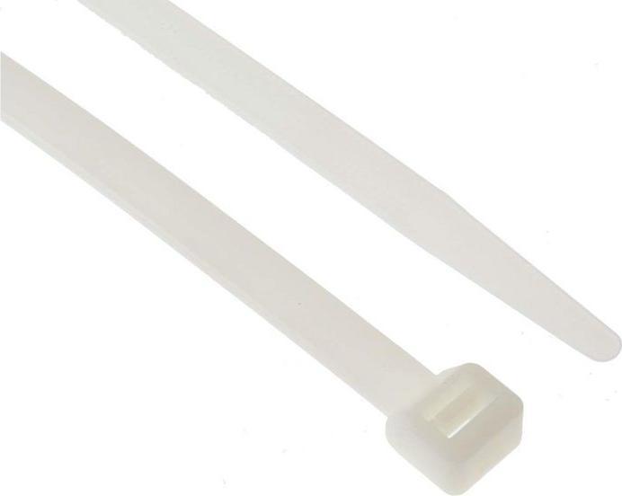 Actual product image Rs Pro Cable Tie 450x8.0 Natural UV resistant (Plastic cable ties, 450 mm, 100 pcs.)