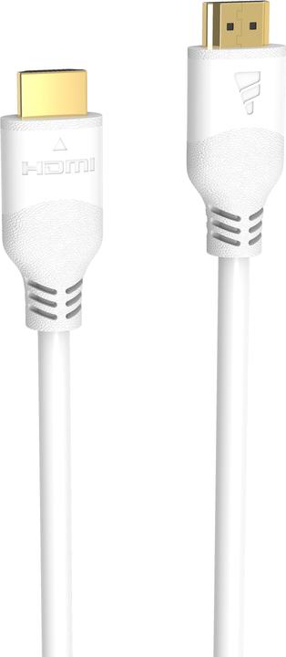Actual product image Fuj Tek HDMI 2.1 8K Certified Ultra High Speed Cable, 5m, white (5 m, HDMI)
